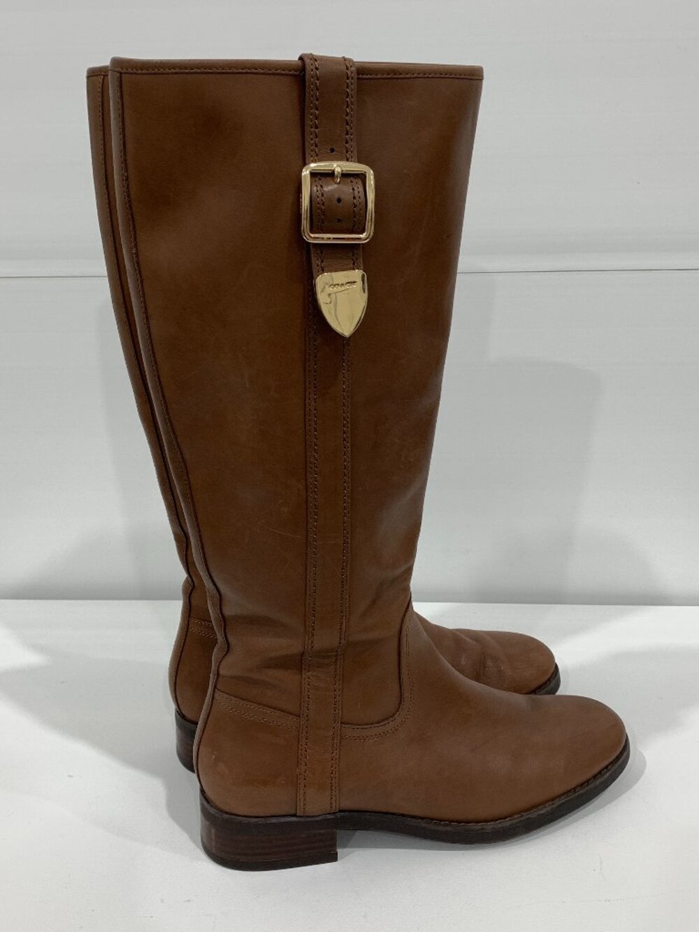 Coach Easton Women's Tall Riding Boots size 8B - Picture 4 of 8